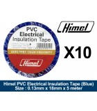 0.13MM X 18MM 5MM PVC TAPE (BLUE) [HIMEL]